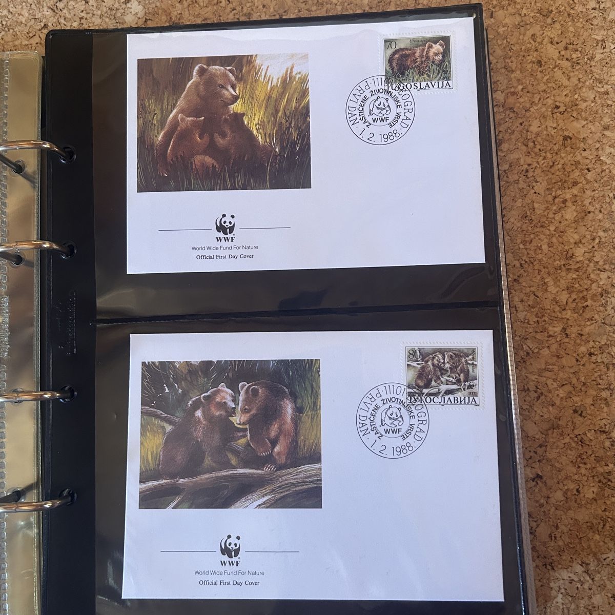 WWF Album: WWF Briefmarkenalbum – Usato da Laufen venduto da belleskulptur 4