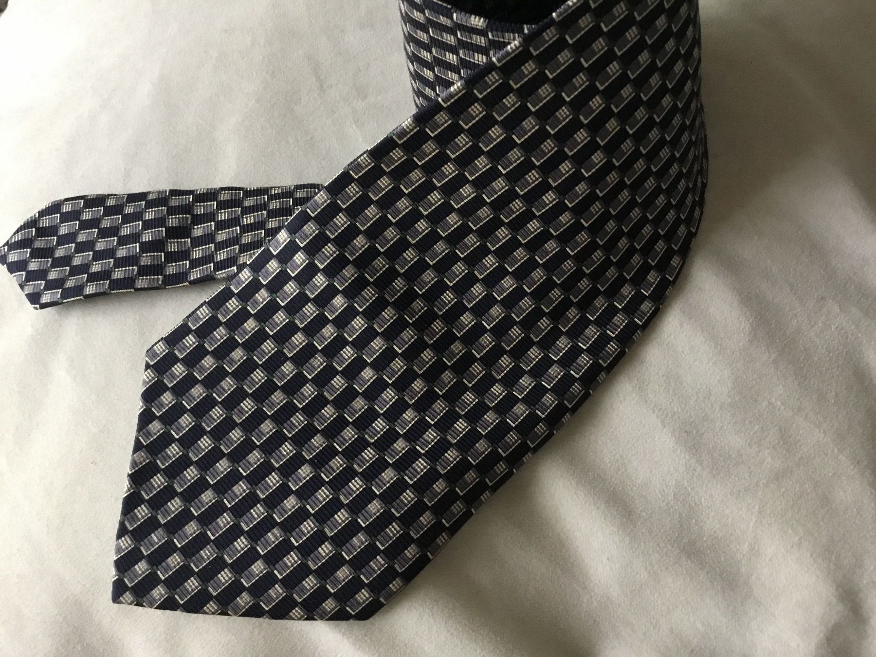 Krawatten: Cravate 100% soie design italien neuve – Neu und originalverpackt aus Le Landeron von nic_8hd5 1