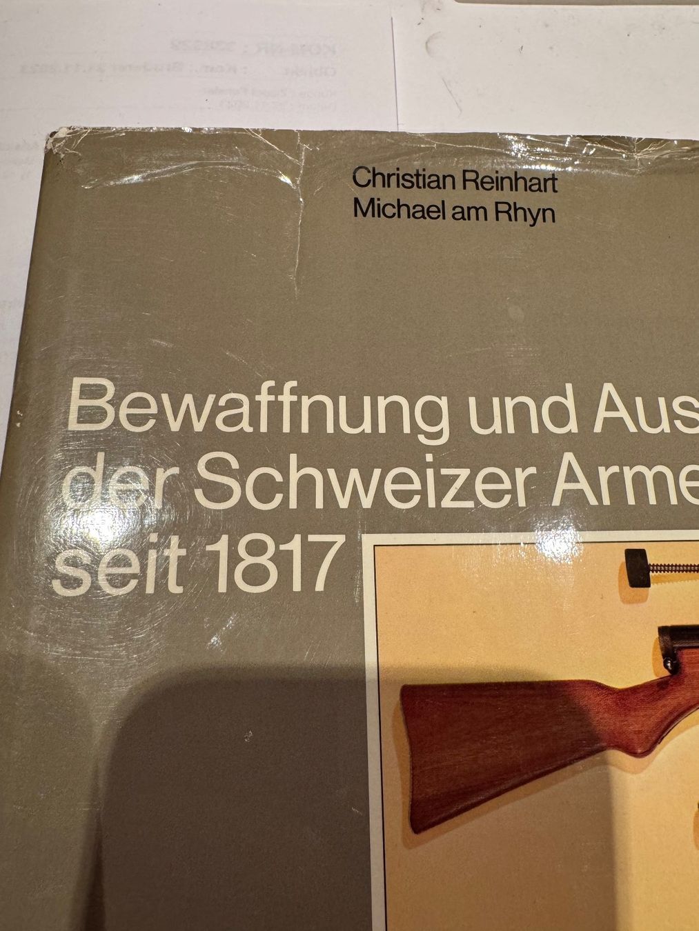Bücher: Bewaffnung Schweizer Armee seit 1817 Buch Reinhardt – Gebraucht aus Rorschach von maz13 1