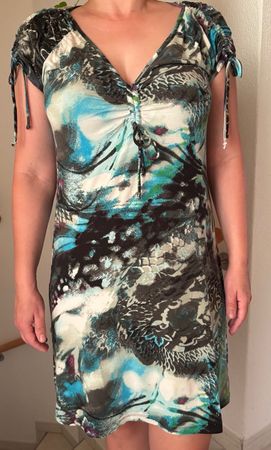 Sommerkleid von GERRY WEBER, Gr. 40, BW und Elasthan, BRIEF