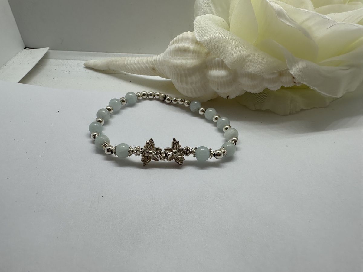 Bracciali & Braccialetti: Amazonitaermband – Nuovo e nell'imballaggio originale da Niederglatt ZH venduto da Silberschmuck-design 2