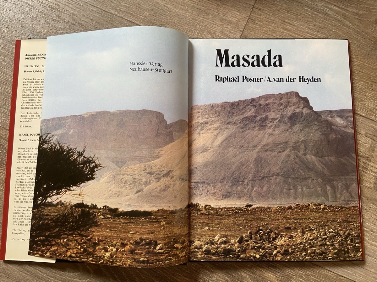Libri: Masada Buch von Raphael Posner/A.van der Heyden, Top! – Usato da Galmiz venduto da Queenstone 1