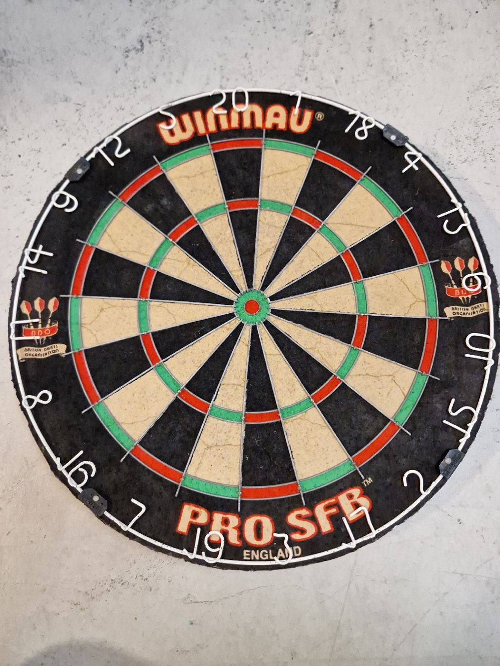 Freccette: Dartscheibe Winmau Pro SFB – Usato da Wangen ZH venduto da Gugi12