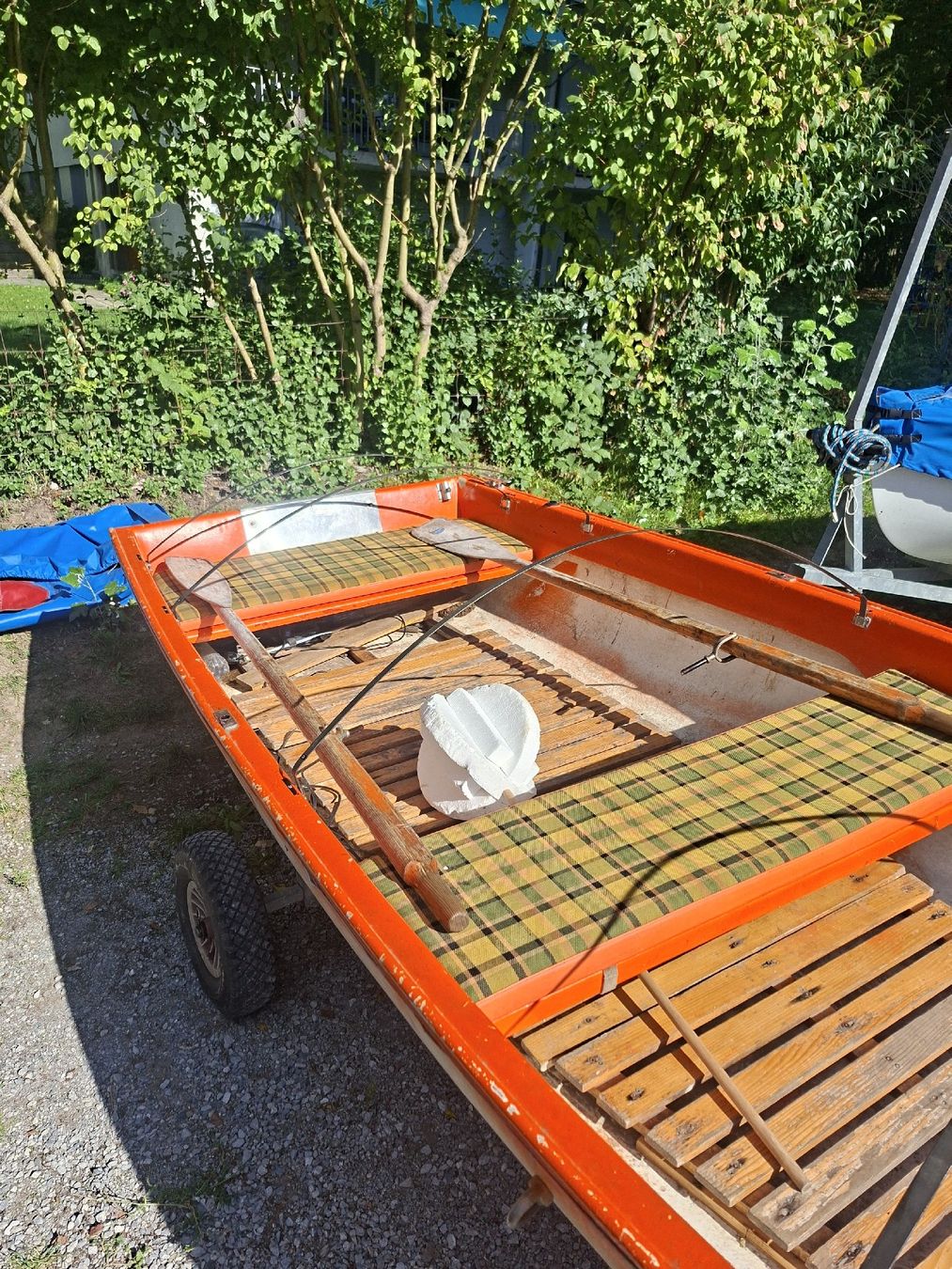 Schlauchboote, Kajaks & Kanus: Ruderboot GFK Hodler Typ E – Gebraucht aus Ottikon b.Kemptth. von online-Bo 1
