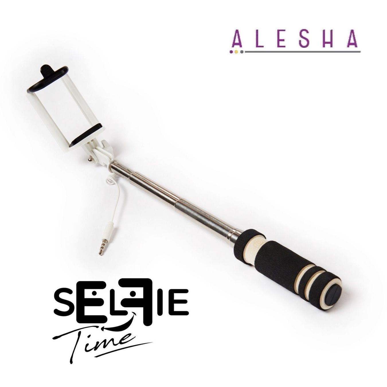 Supporti a parete: Selfie Stick - Ohne Akku mit AUX Kabel – Nuovo e nell'imballaggio originale da St. Gallen venduto da Alesha_Shop 6