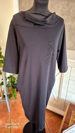 Robe élégante,  antracite. 40