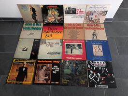 16 x Politische Lieder - deutsch - VG+ - NM