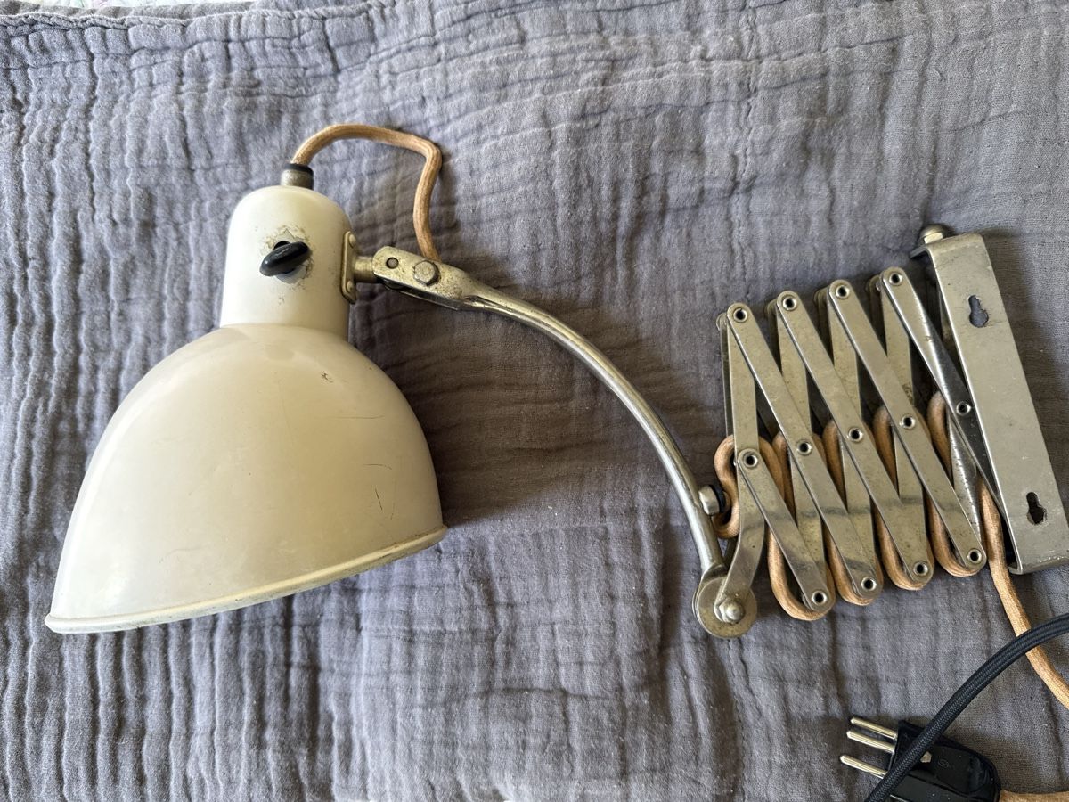 Belmag Lampade: Original Belmag Scherenlampe – Usato da Zürich venduto da Estrella60 1