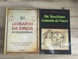 Leonardo da Vinci Bücher Set: Rätsel & Maschinen, Top!