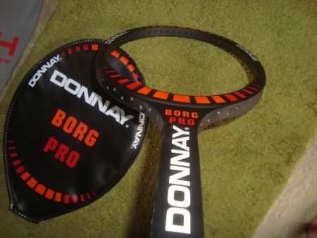 vintage 80iger years DONNAY Tennis Racket "B.Borg" LM5 unsp.