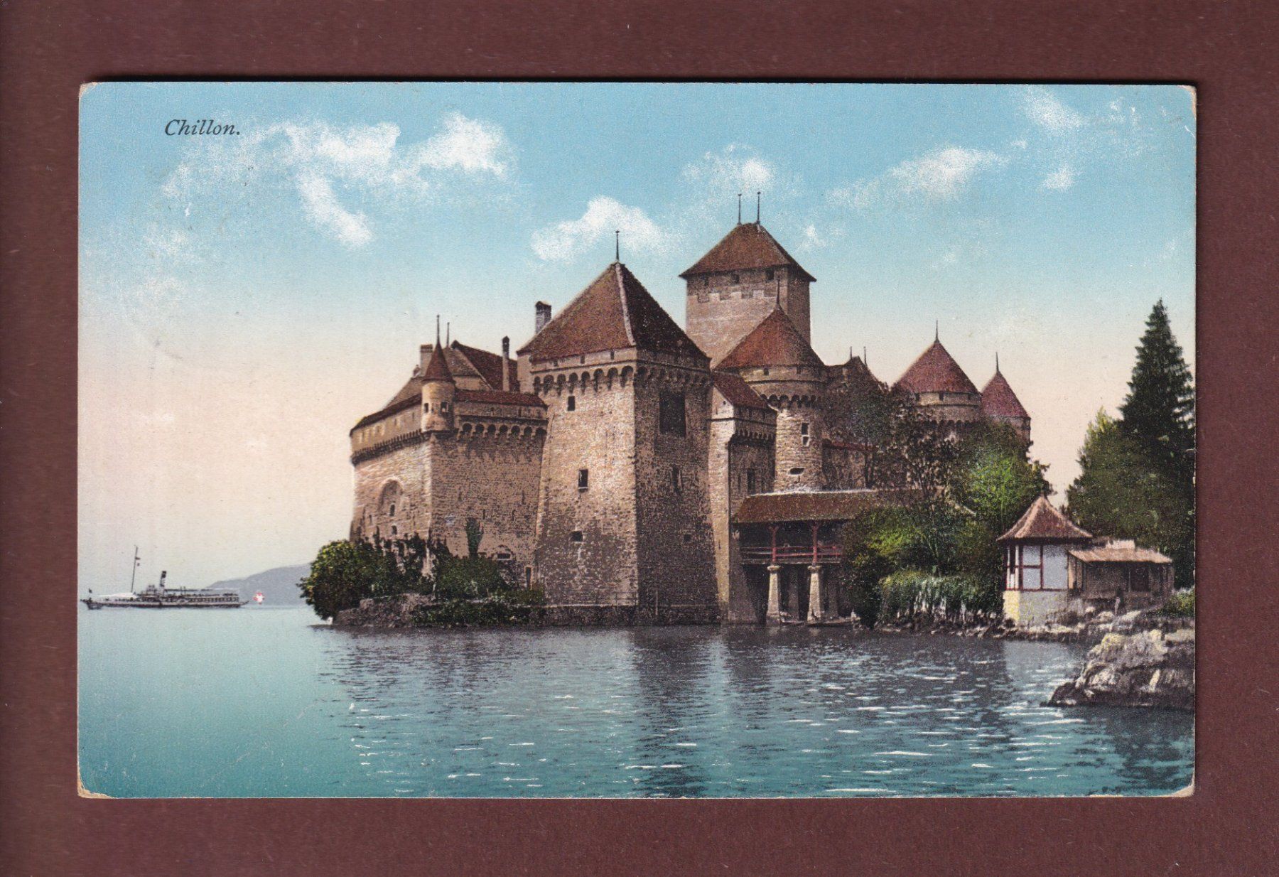 Cartes postales: CHILLON - Château - 1913 – D'occasion à Pully par nicecards-shop