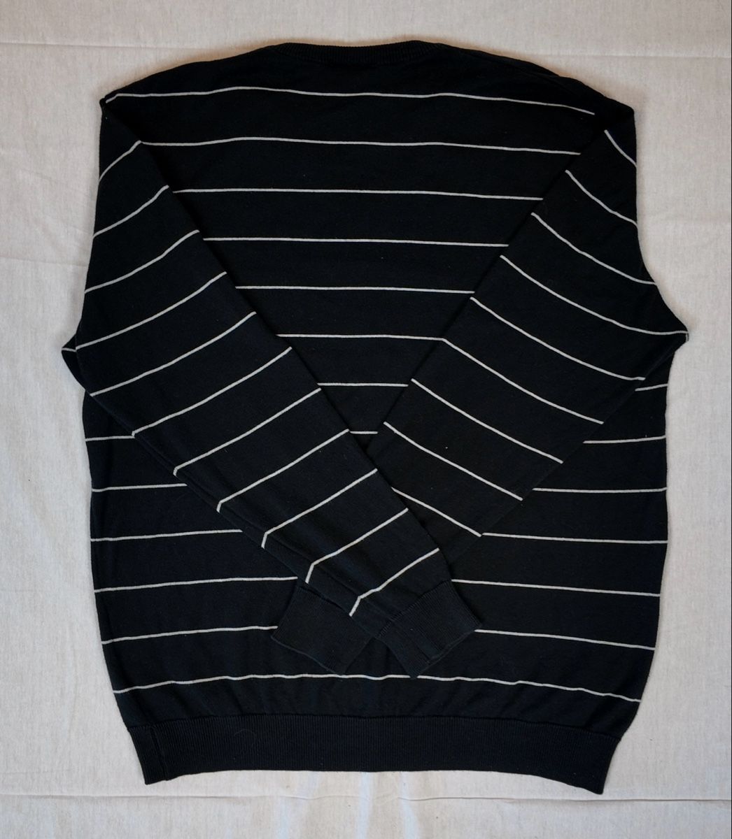 Lacoste Maglioni & Felpe: Lacoste Pullover in schwarz mit weissen Streifen – Nuovo (secondo la descrizione) da Lindau venduto da KT_Vintage 3