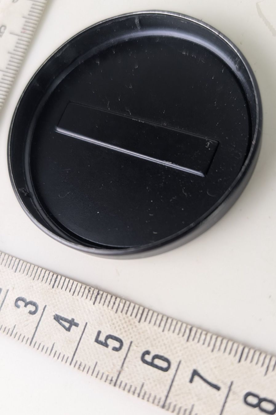 Carena Obiettivi: Originale Carena Objektivdeckel / Lens Cap, ca. 52mm – Usato da Zürich venduto da 1.Simon 2
