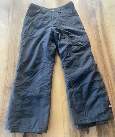 Skihose Belowzero Grösse 152 Kinder Snowboardhose schwarz