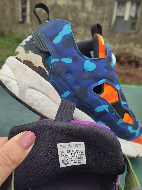 Scarpe da uomo: REEBOK / BAPE "instapump fury og" / 43 – Usato da Lohn-Ammannsegg venduto da samuschmid 3