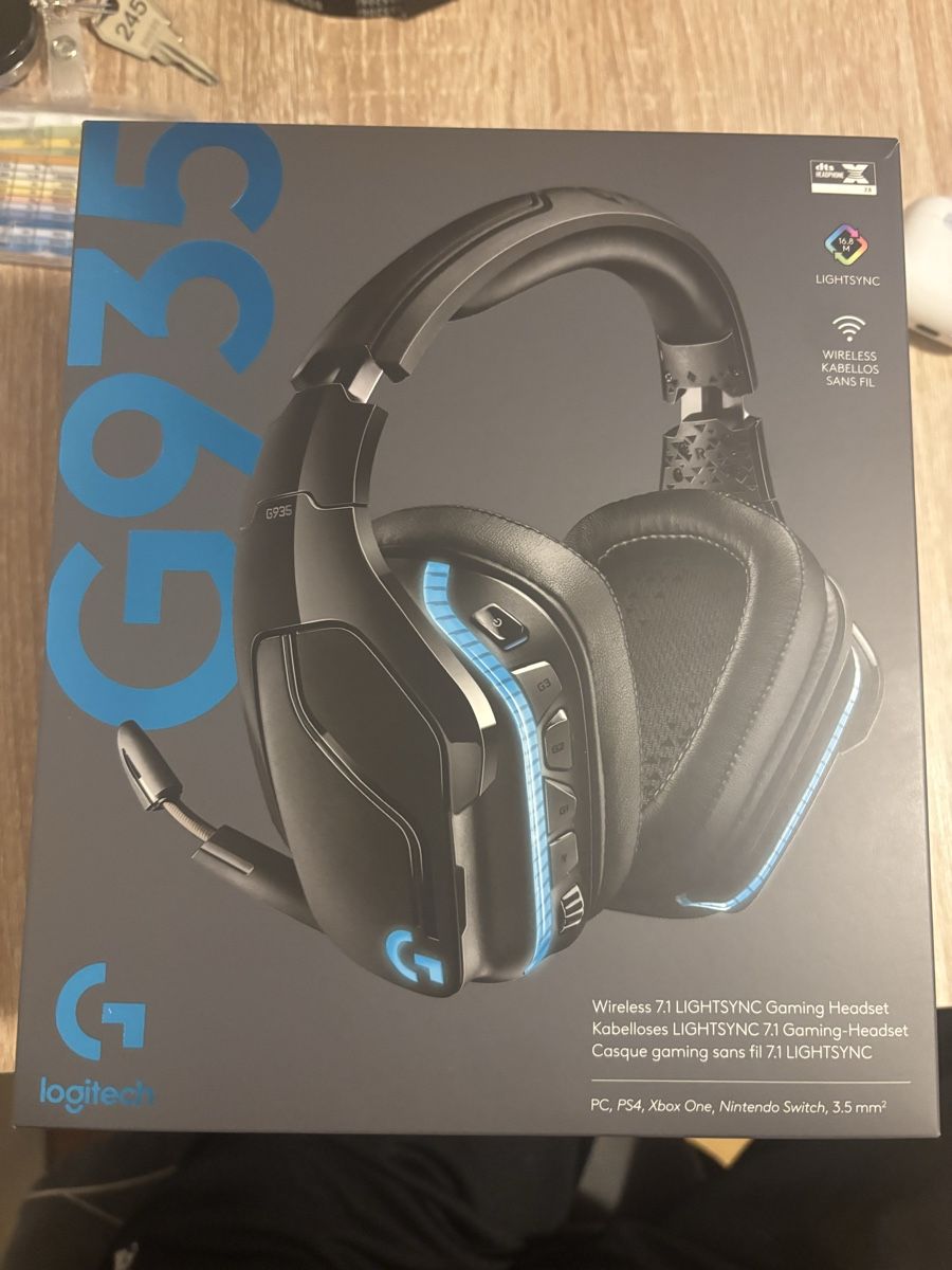 Logitech Casques audio: Logitech g935 Gaming headset – Neuf (Voir description) à Schaffhausen par bos_rfs9