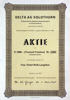 Delta Co., Solothurn - 1970