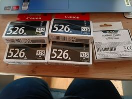 5 Stück Tintenpatronen Canon 526 Black