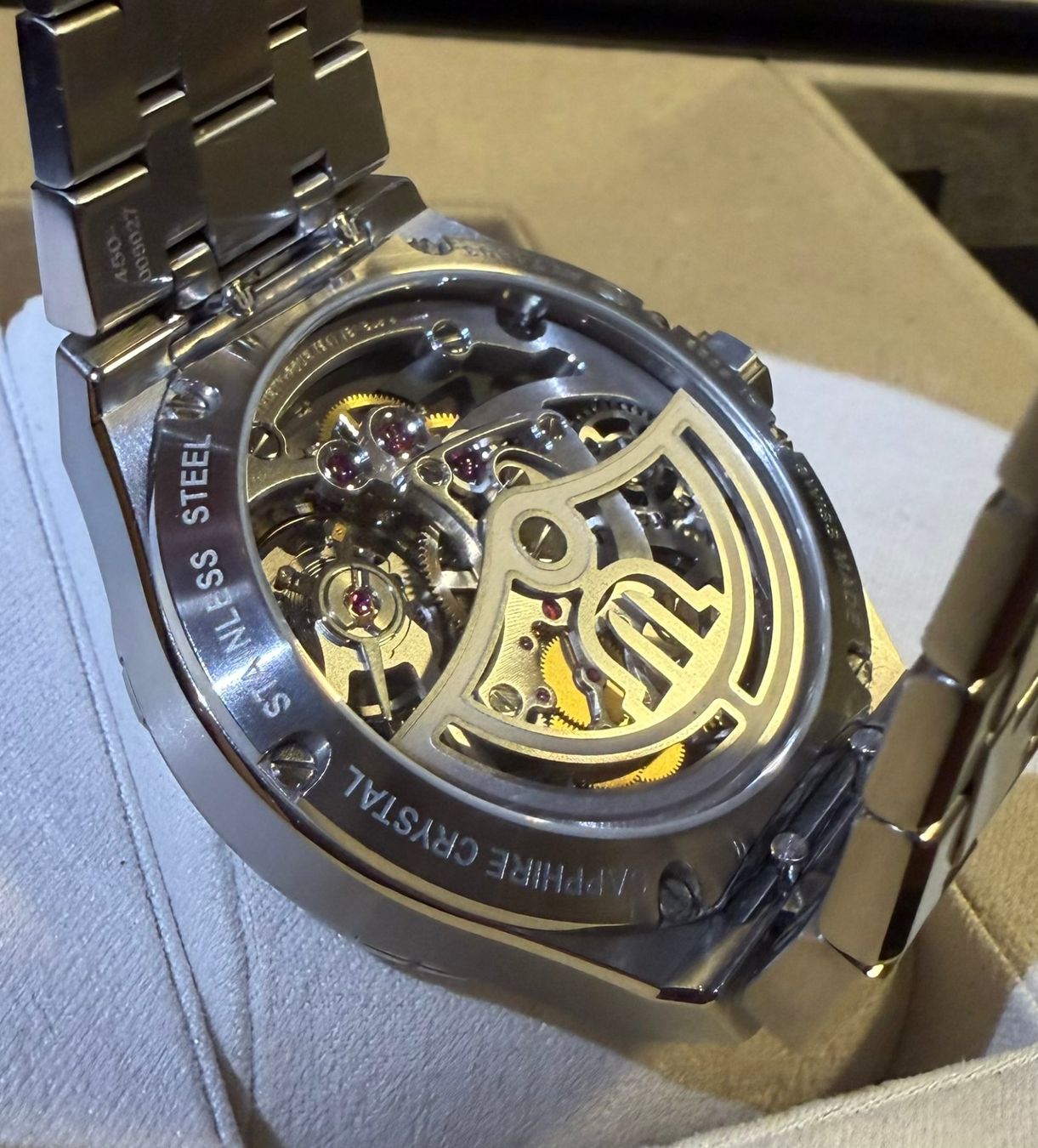Maurice Lacroix Orologi: Maurice Lacroix AIKON Automatic Skeleton 45mm – Usato da Zürich venduto da PEACECOCOON 2