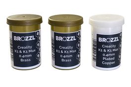 BROZZL Düsen-Set 0,4 mm für Creality K1 / K1 Max  neu