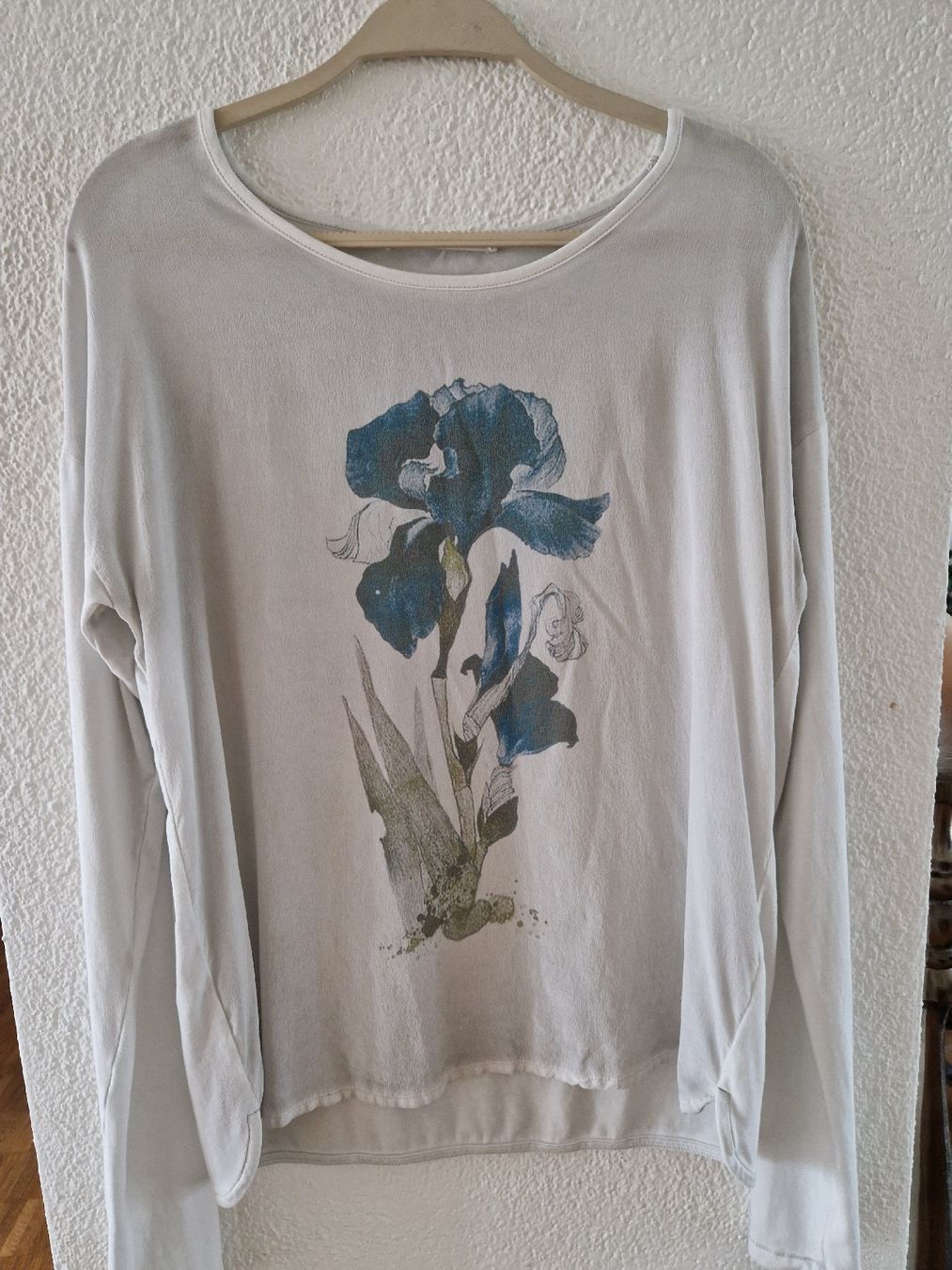 Nile Camicette: Nile Blusen-Shirt mit Seide, Langarm, Gr. S – Usato da Kloten venduto da somsing