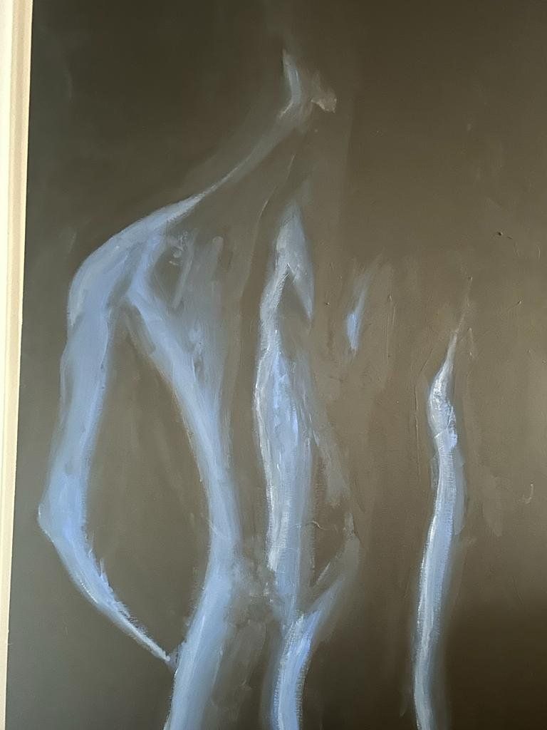 Foto & Immagini: "Nue Bleu" Acryl auf Leinwand – Usato da Schaffhausen venduto da amwr 1
