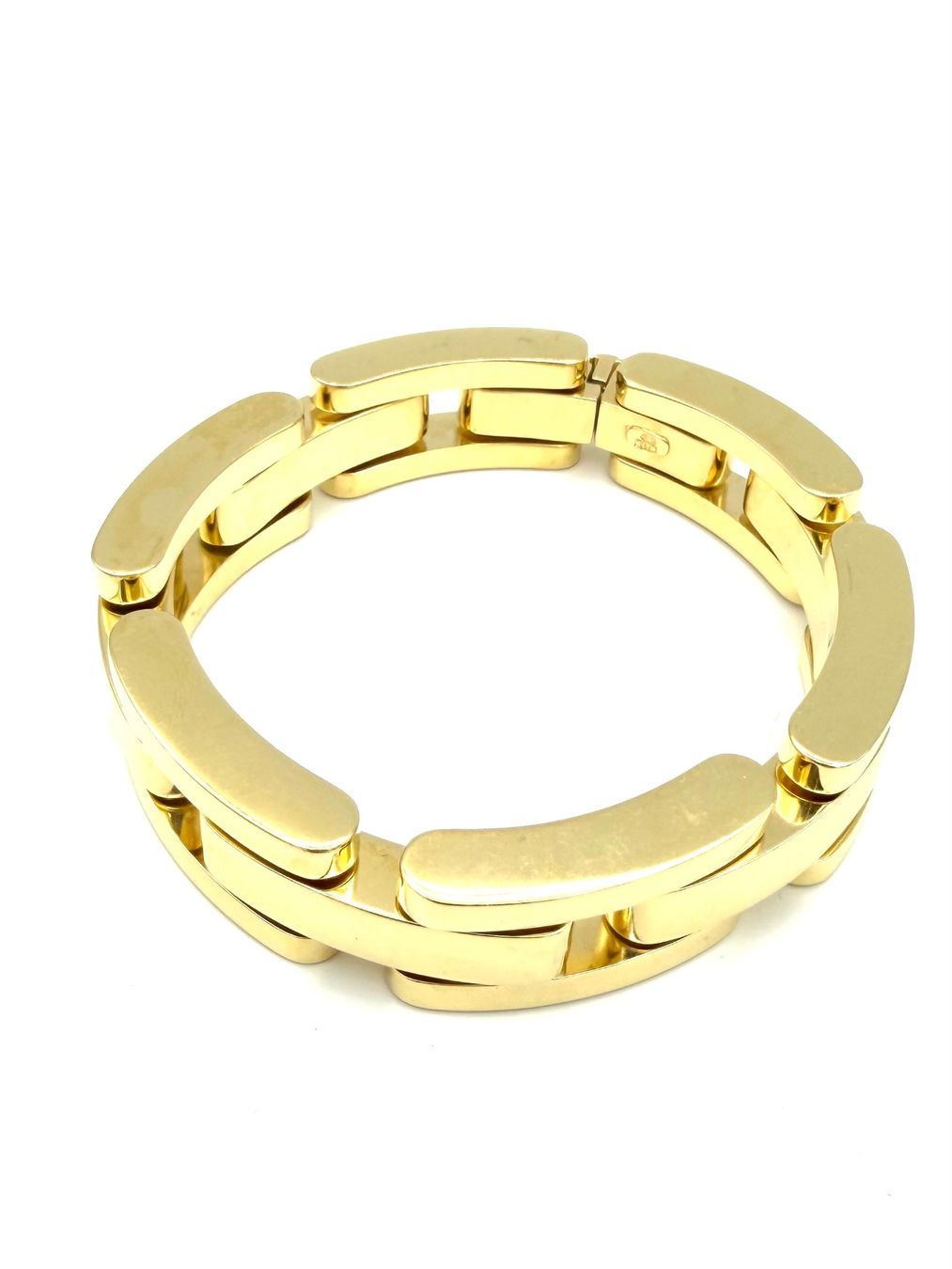 Bracciali & Braccialetti: Bracelet "TANK" or jaune 18K – Usato da Renens VD venduto da Diademe.sarl 5