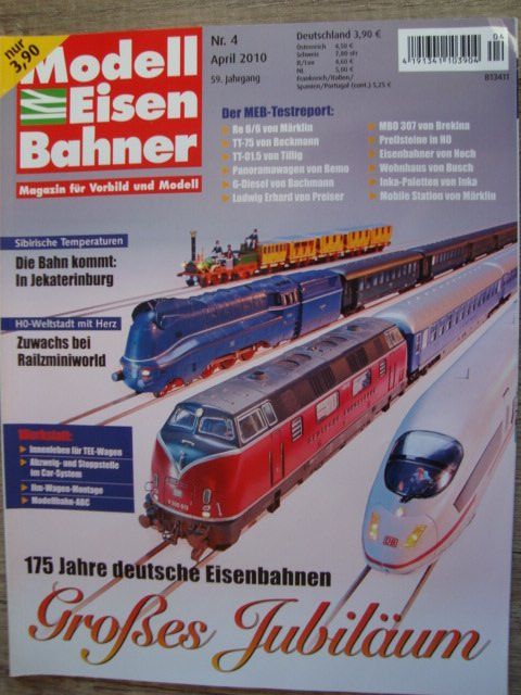 Riviste & Magazine: Modelleisenbahner Nr. 4 April 2010 – Nuovo (secondo la descrizione) da Thun venduto da Abigboss