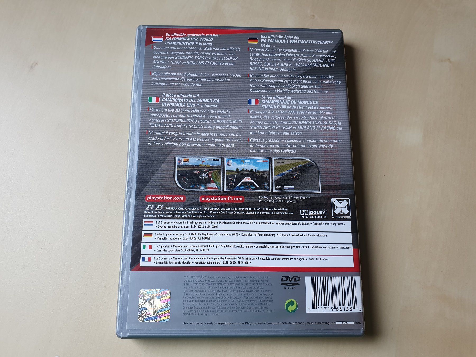 Sony Spiele: Formula One 06 – Gebraucht aus Stansstad von collectorsshop 1