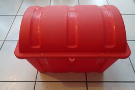 rote Curver Box mit Deckel z.B. für Spielsachen, Lego etc.