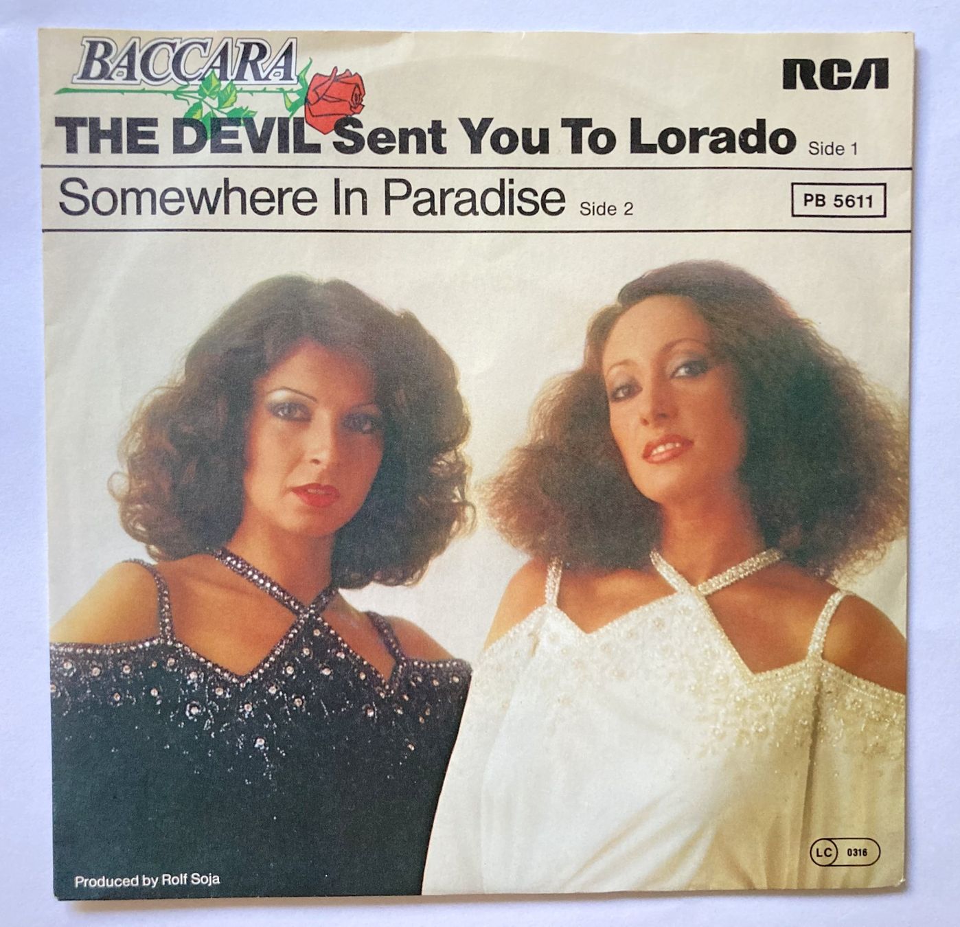 Vinyles: BACCARA - THE DEVIL SENT YOU TO LORADO – D'occasion à Bottens par hotter-than-hell