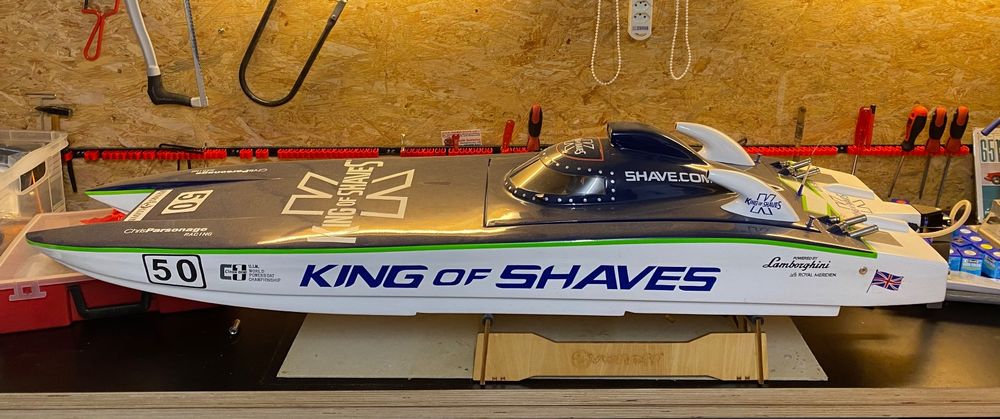 king of shaves rc boat