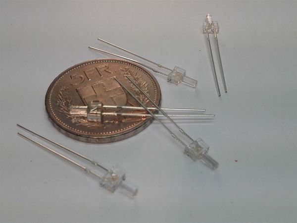 Componenti elettronici: Tower-LED 20 Stk. kaltweiss – Nuovo (secondo la descrizione) da Luzern venduto da Salefactory 2