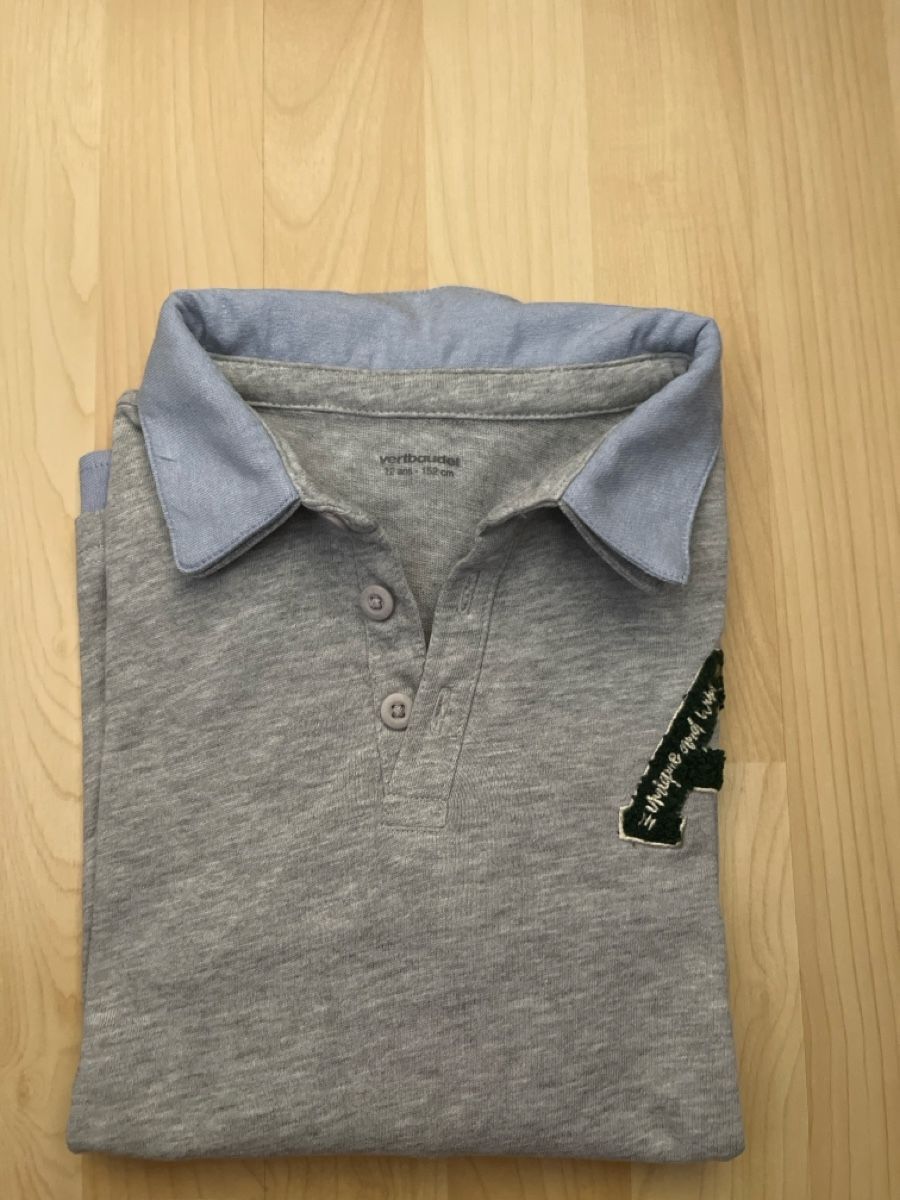 Pullover & Sweatshirts: Polo Shirt Grey Long Sleeve  – Gebraucht aus Emmenbrücke von vic_nx9v 2