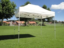 Gardeko Marktzelt 2x3 Profi Faltzelt Partyzelt Raucherzelt