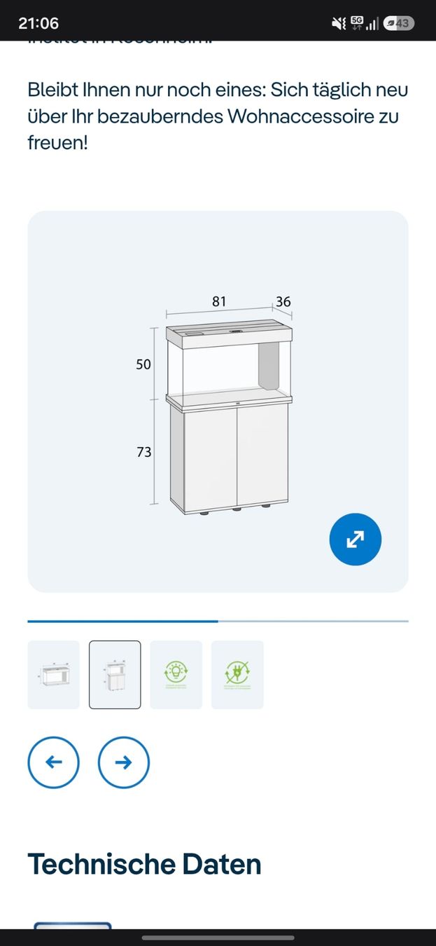 Acquari: Juwel Aquarium 125 Liter – Usato da Trimstein venduto da Simu2699 2