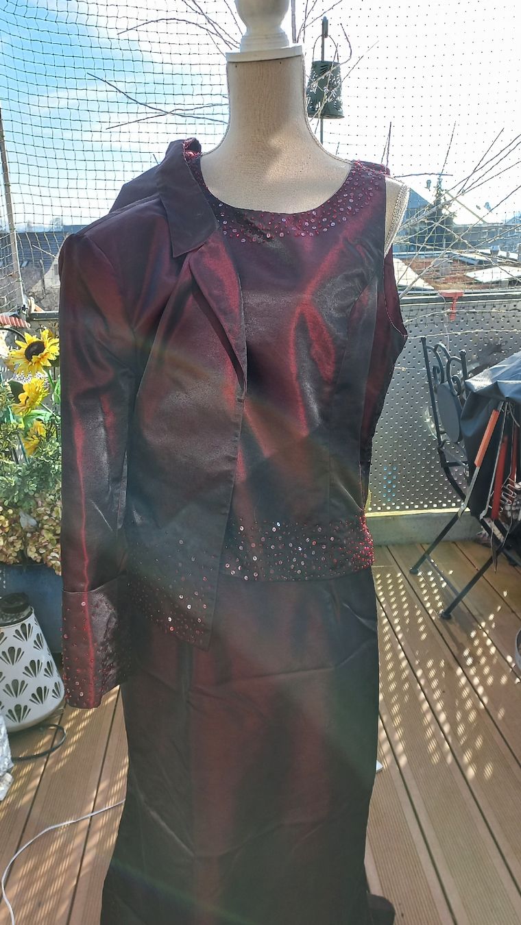 Kleider: Festliches Abendkleid, 3teilig, Gr. 40/42 – Gebraucht aus Hendschiken von Schaetzi0 3