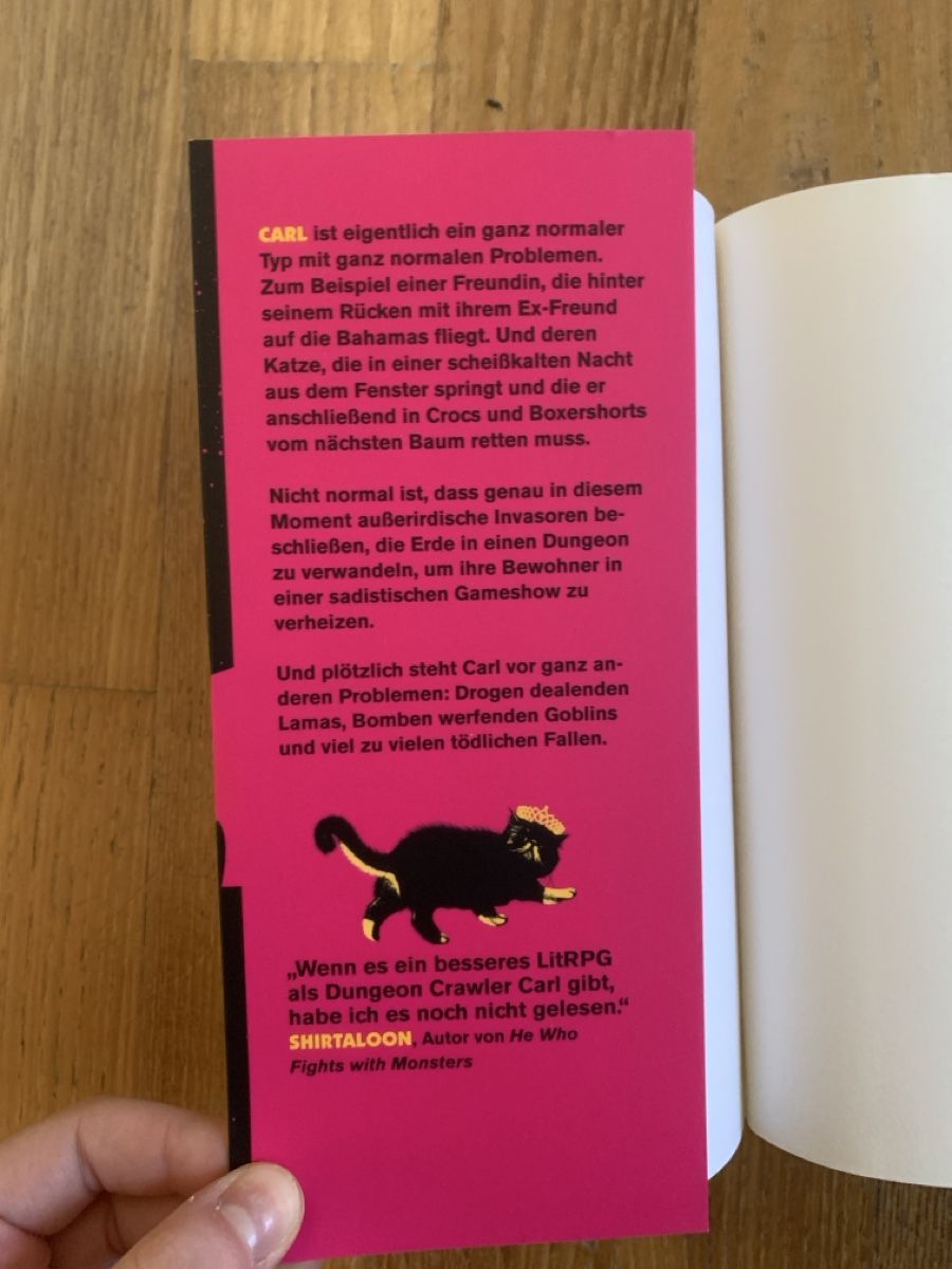 Libri: Dungeon Crawler Carl, Matt Dinniman – Nuovo (secondo la descrizione) da Fraubrunnen venduto da mic_7l9q 2