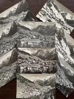 KLOSTERS 9 Ansichtskarten mit Bahnhof & Silvretta (-gruppe)