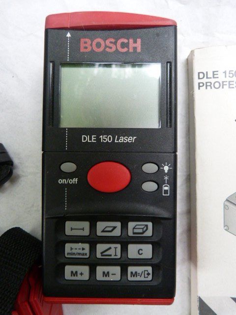 Bosch Mesurer: Bosch Lasermessgerät DLE 150 Professional – D'occasion à Nunningen par Rugeli69 1
