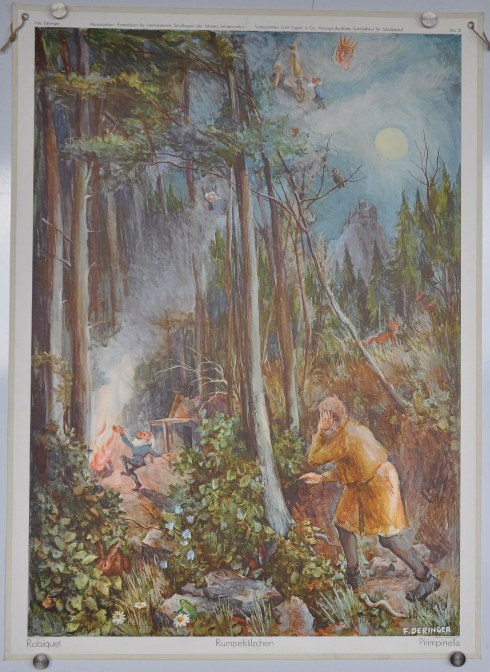 Foto & Immagini: Schulwandbild Rumpelstilzchen – Usato da Härkingen venduto da sammelbecken 2