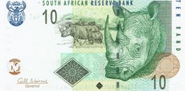 Südafrika 10 Rand 2005 UNZ P-128b