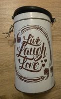 Vorratsdose "Live Laugh Love" Behälter Blechdose Kaffeedose