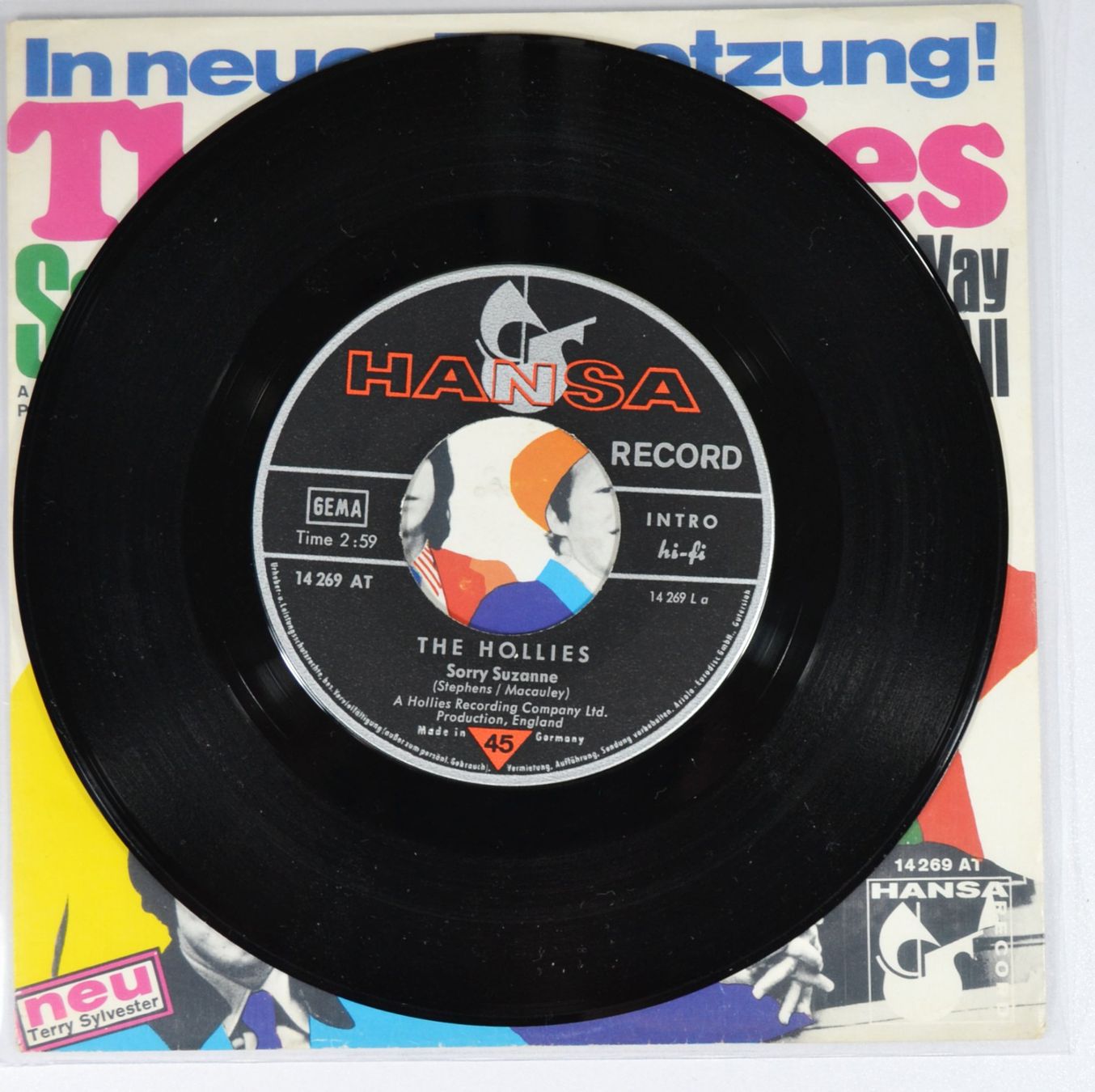 Dischi in vinile: Single: THE HOLLIES - Sorry Suzanne – Usato da Frenkendorf venduto da Yard-Sale-2000 2