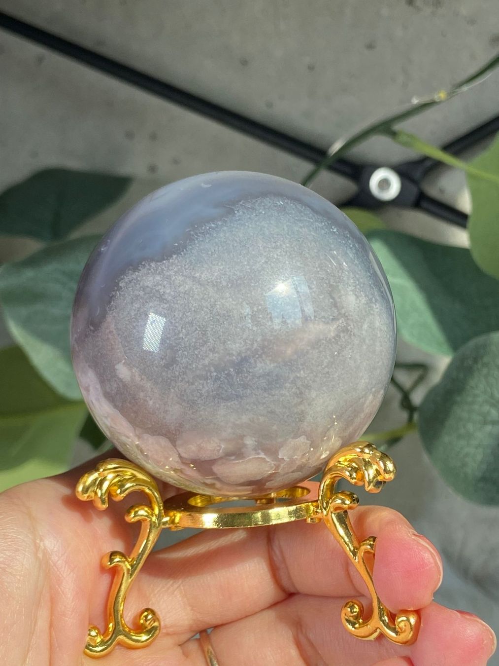 Mineralien & Heilsteine: Drusen-Flower-Achat – Neu (gemäss Beschreibung) aus Neuheim von m.hald 4