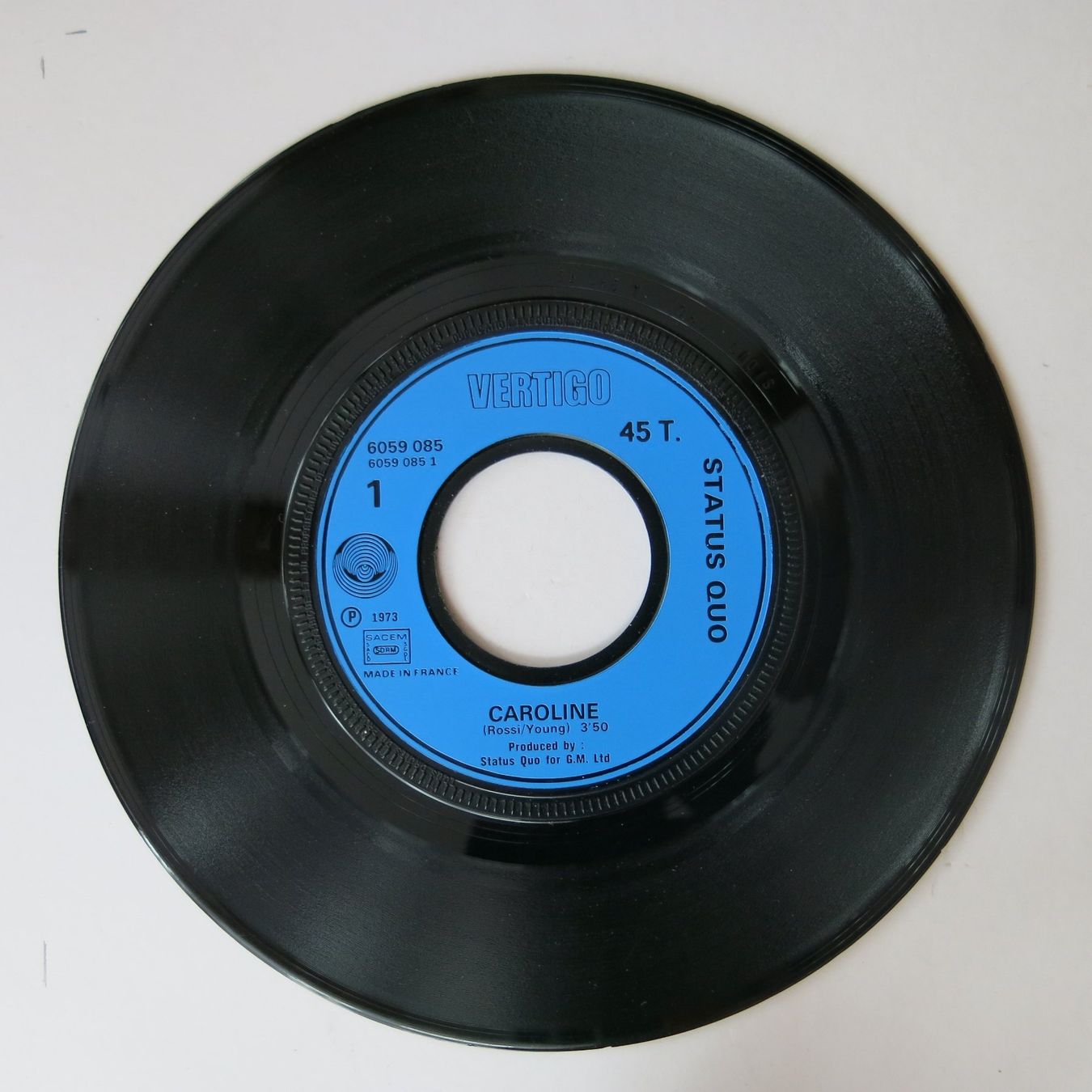 Dischi in vinile: Vinyl-Single Status Quo - Caroline / Joanne – Usato da Bözen venduto da Keramik22 2