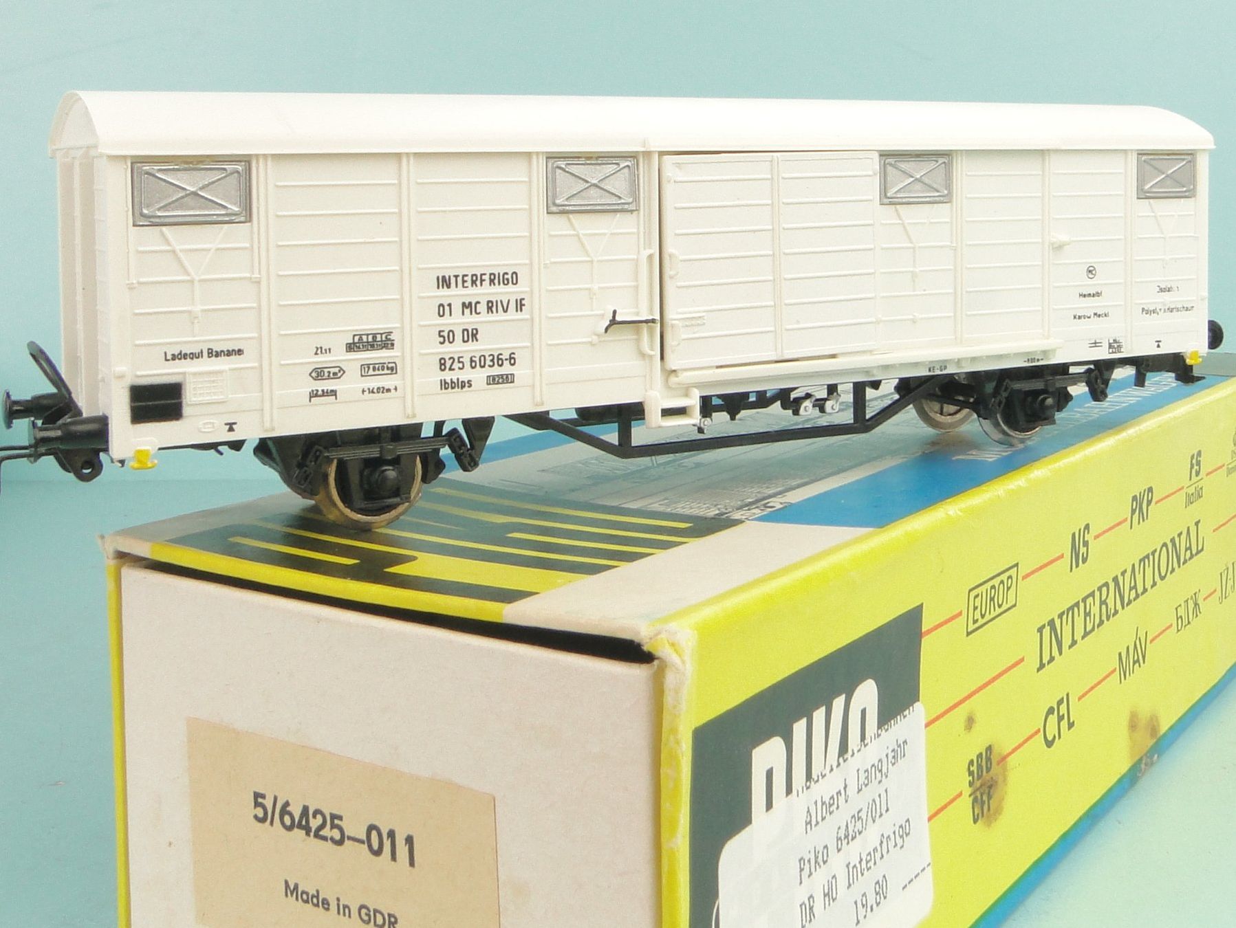 Piko Modellini di ferrovie: PIKO H0 DR Interfrigo – Usato da Bülach venduto da cann11
