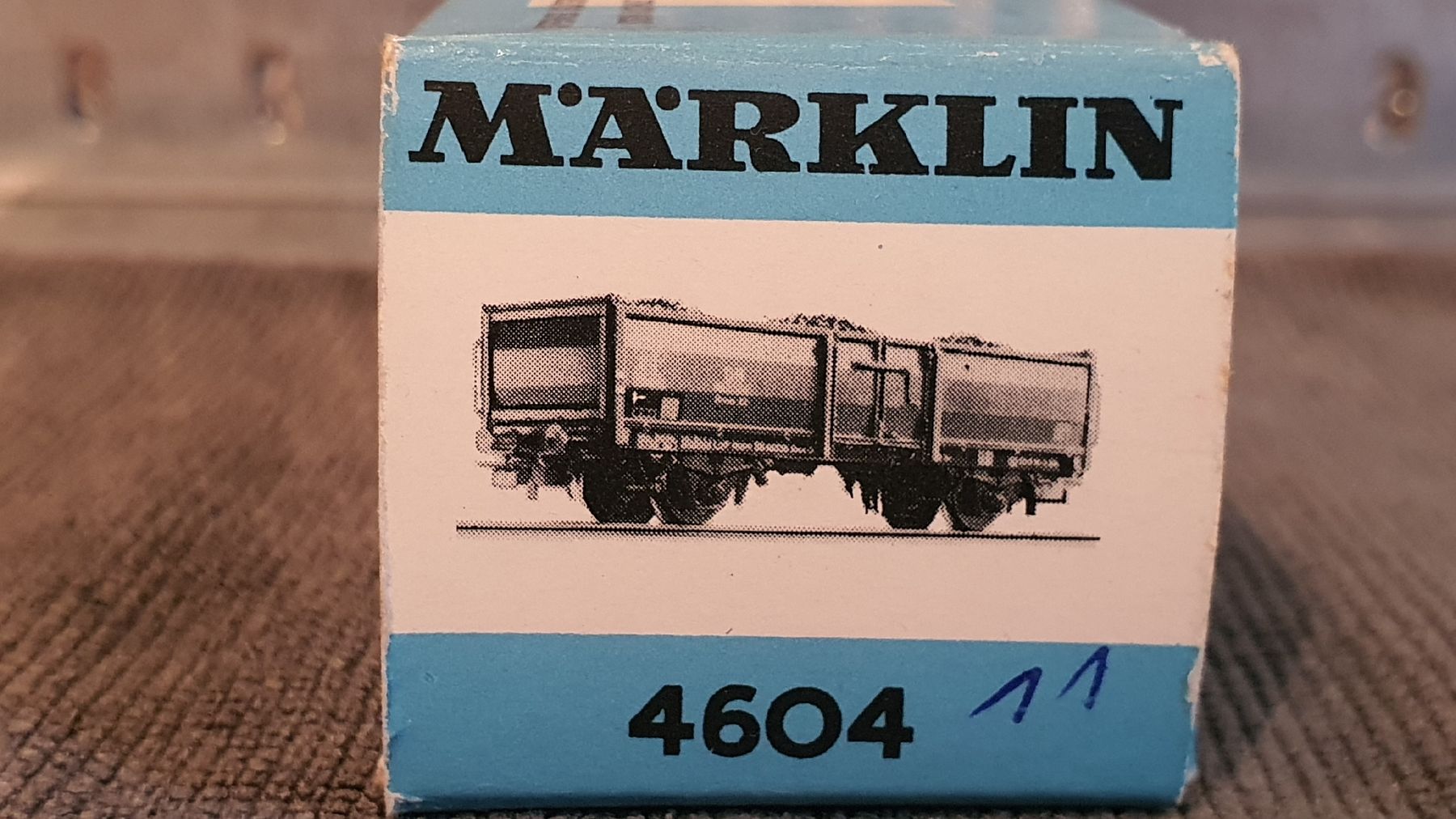 Märklin Modellini di ferrovie: MÄRKLIN 4604 GÜTERWAGEN – Usato da Männedorf venduto da Modellbau-wyss 4