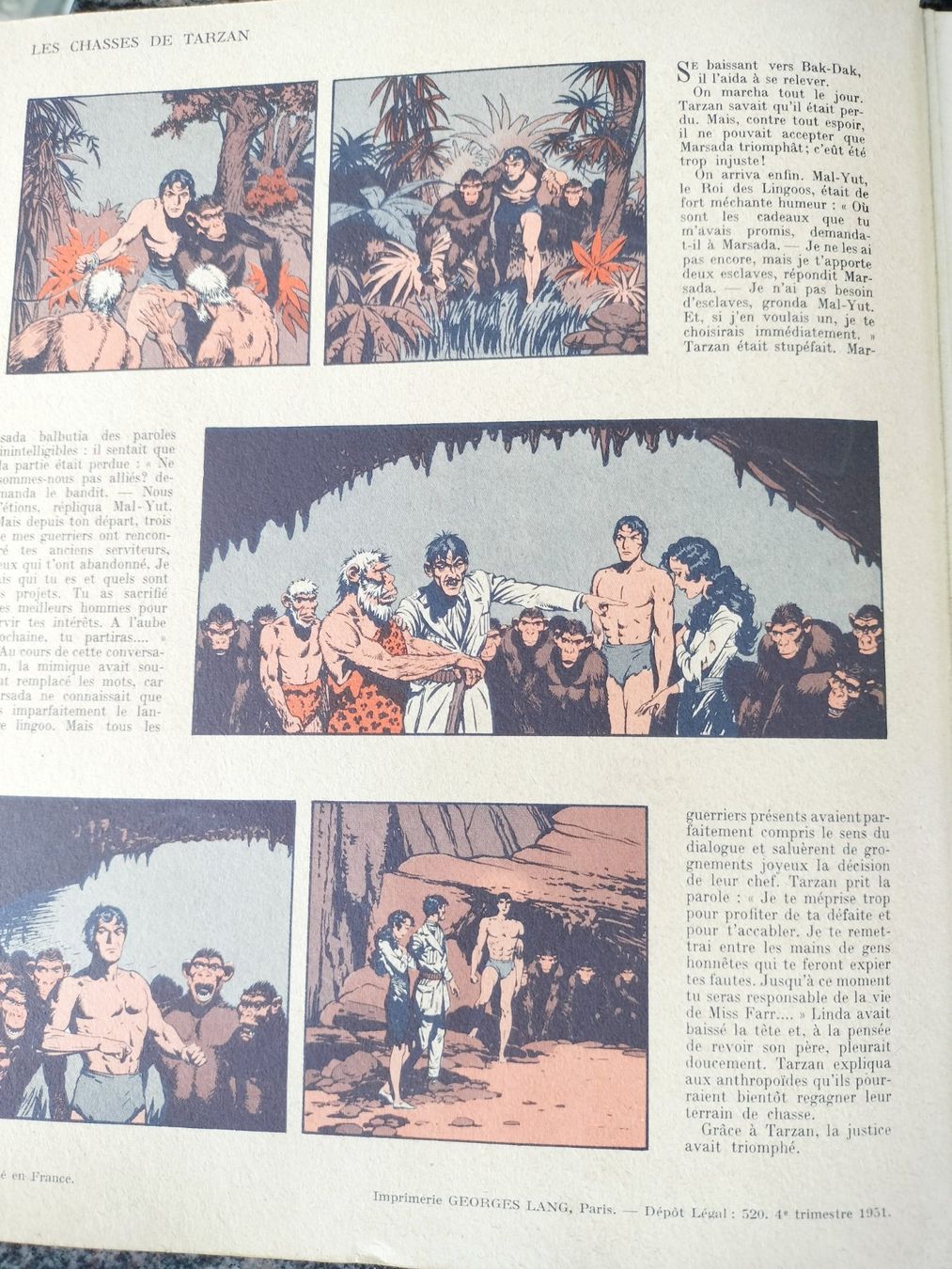 Livres: Tarzan Hachette 1951 Édition Originale EO – D'occasion à Cortaillod par rozinna 4