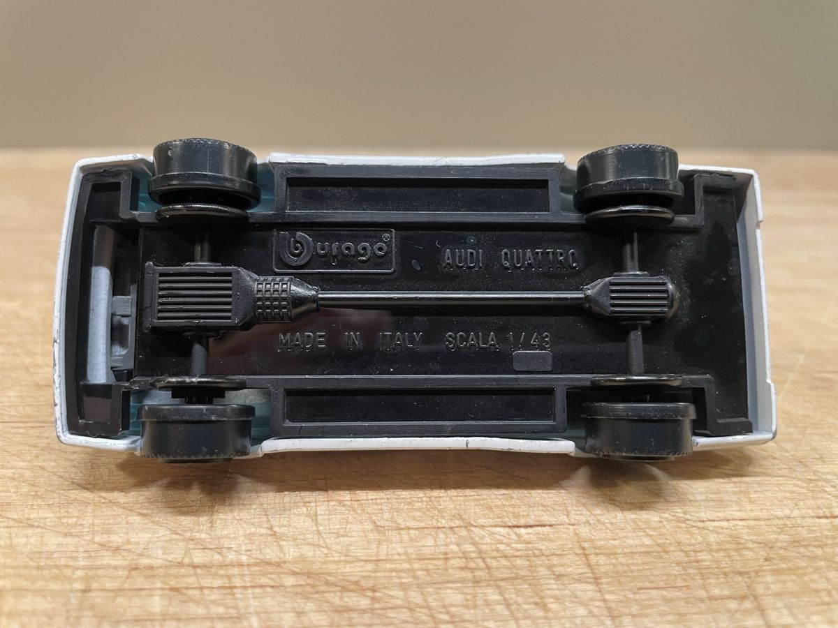 Bburago Modellini d'auto: Bburago Audi Quattro – Usato da Frauenfeld venduto da Challenger77 4